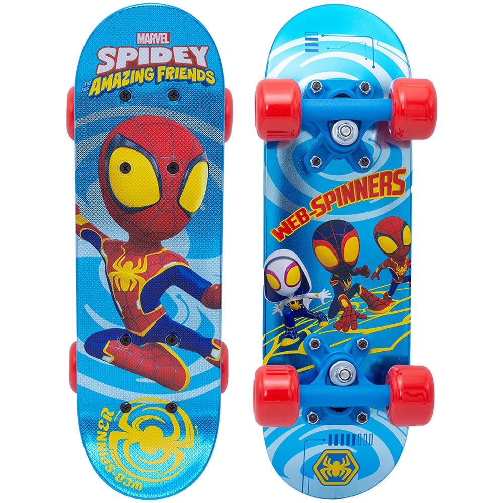 Seven Polska Miniskateboard Kinder Skateboard Board Funboard 42 cm, rutschfeste Oberfläche, hochwertig und strapazierfähig