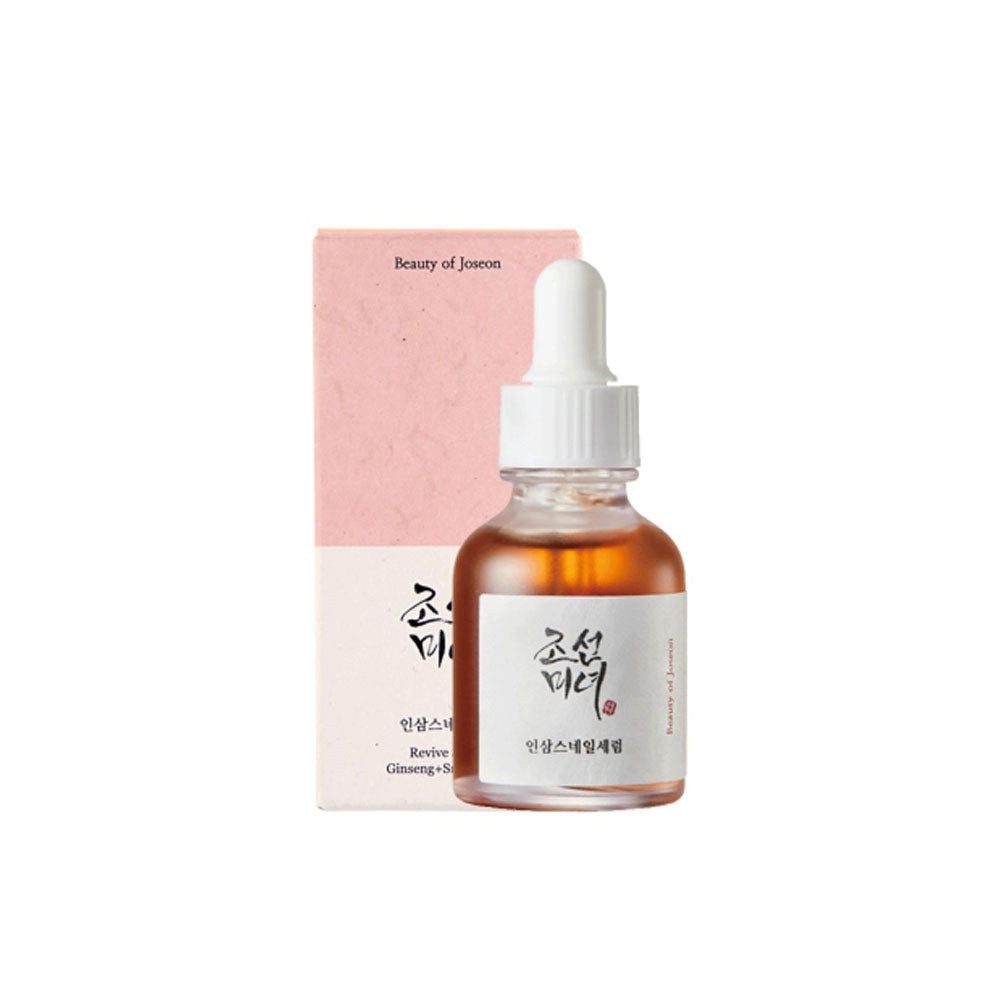 Beauty of Joseon Gesichtsserum Beauty of Joseon, Revive Serum Ginseng + Snail Mucin - 30 ml, Koreanisches Anti-Aging-Serum mit Ginseng und Snail Mucin