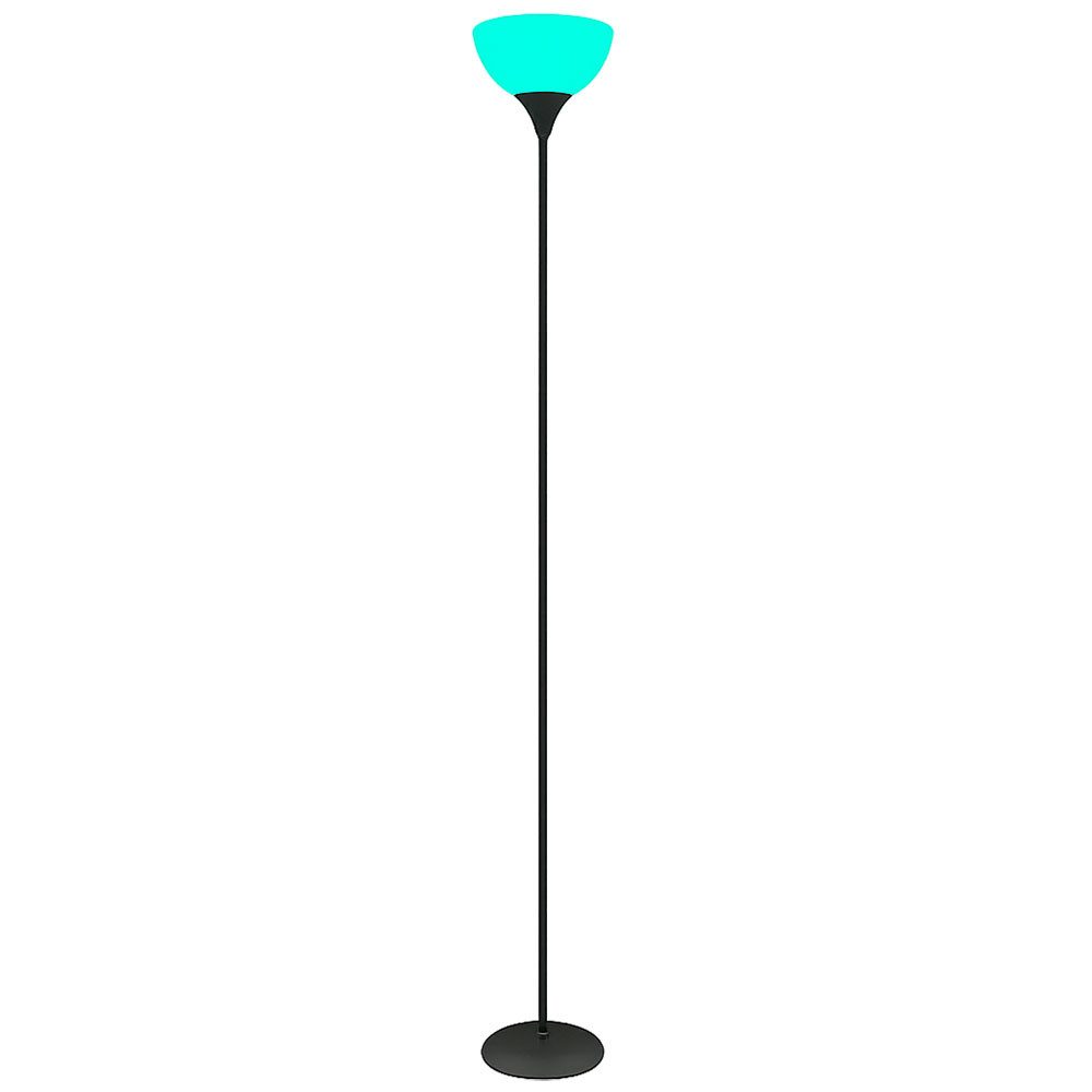 GLOBO LIGHTING LED Stehlampe, Leuchtmittel inklusive, Warmweiß, Farbwechsel, Stehleuchte Deckenfluter Beistellleuchte dimmbar Fernbedienung RGB LED