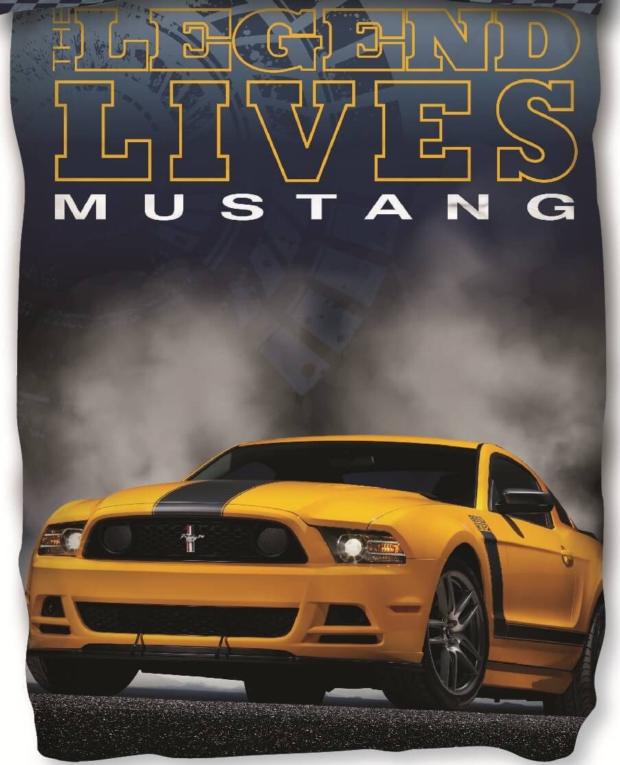 SkyBrands Bettwäsche Ford Mustang - Wende-Bettwäsche-Set, günstig online kaufen