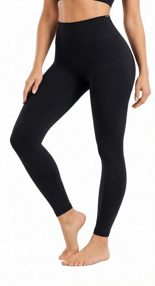 Smilodox Leggings Fenja, High Waist Performance Sportleggings Bequemer Passform, Seamless Design, Schmeichelnder Silhouette für Yoga