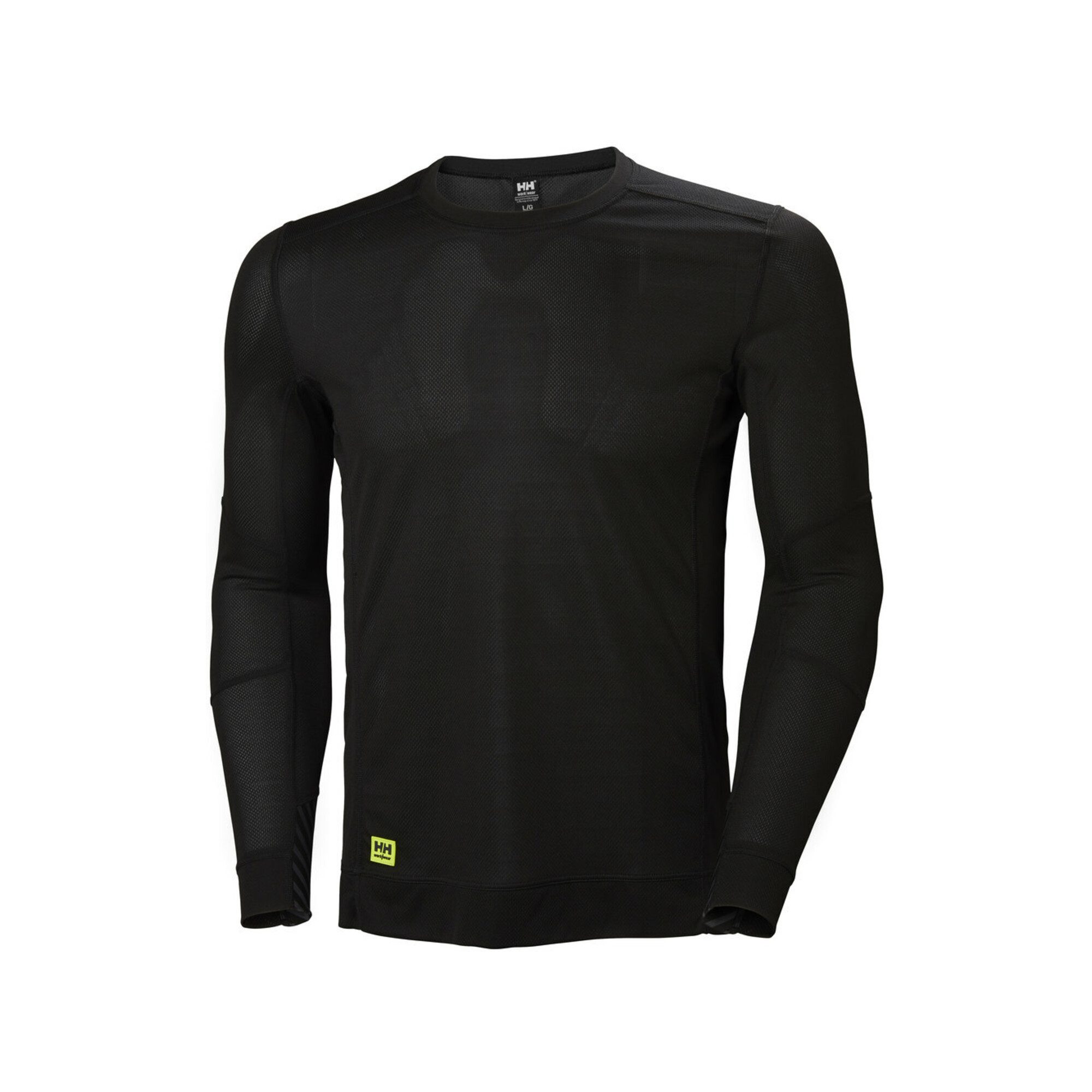 Helly Hansen T-Shirt Helly Hansen Langarmhemd LIFA, Gr. S, schwarz
