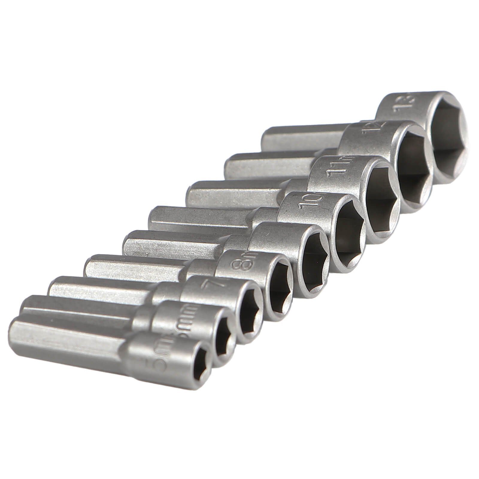 Beast Stecknuss Bit Stecknuss Satz 9 teilig 5mm bis 13mm