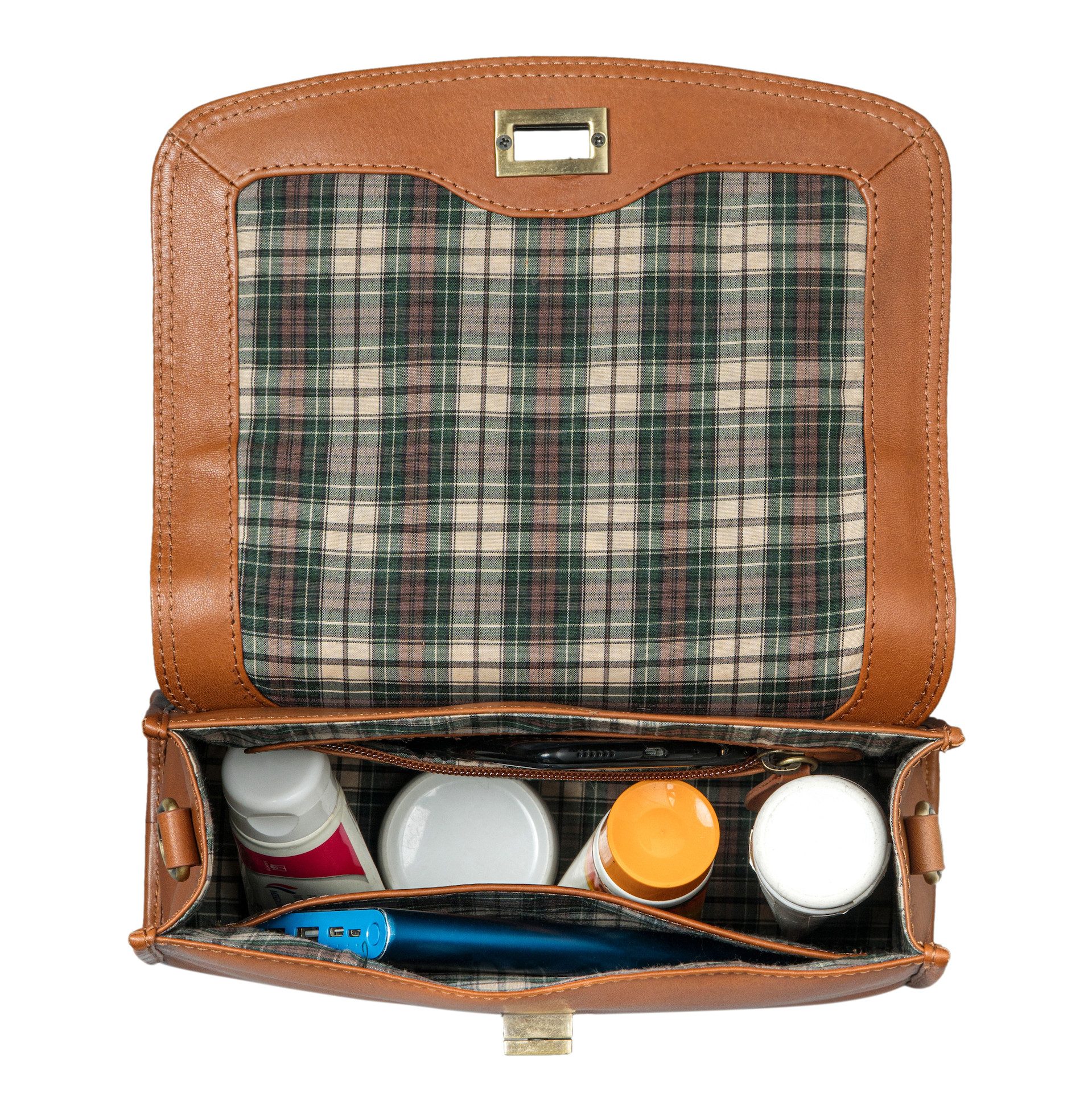 Benthill Handtasche Damen Echt Leder Handtasche Frauen Henkeltasche Vintage Schultertasche, Schultergurt / Umhängegurt Reißverschlussfach