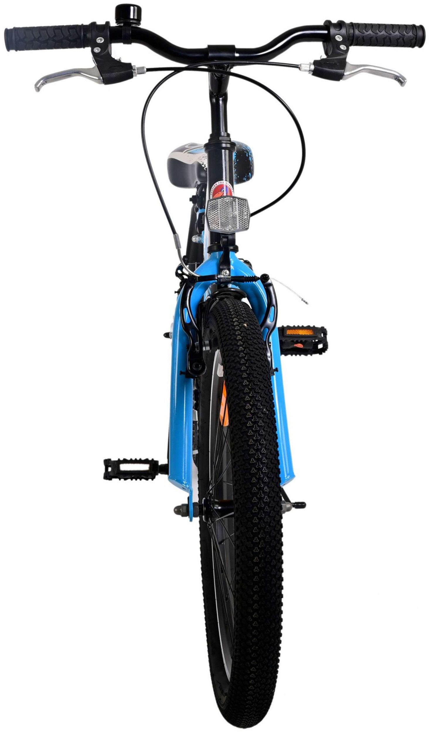 TPFSports Kinderfahrrad Volare Sportivo 20 Zoll mit 2x Handbremse, 1 Gang, (Jungsfahrrad - Jungen Kinderrad - ohne Schaltung - Sicherheitsgriffe), Kinderfahrrad 20 Zoll - Jugend Fahrrad - Kinder Jugend Fahrrad - Blau