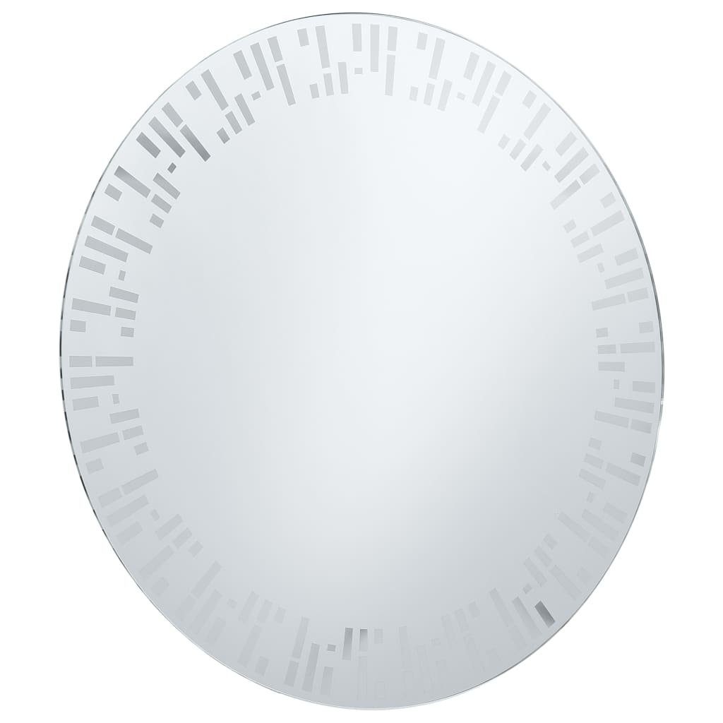 vidaXL Spiegel Badezimmerspiegel mit (1-St) 60 LED cm