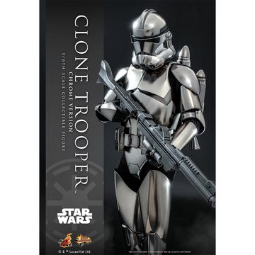 Hot Toys Actionfigur Clone Trooper (Chrome Version) - Star Wars