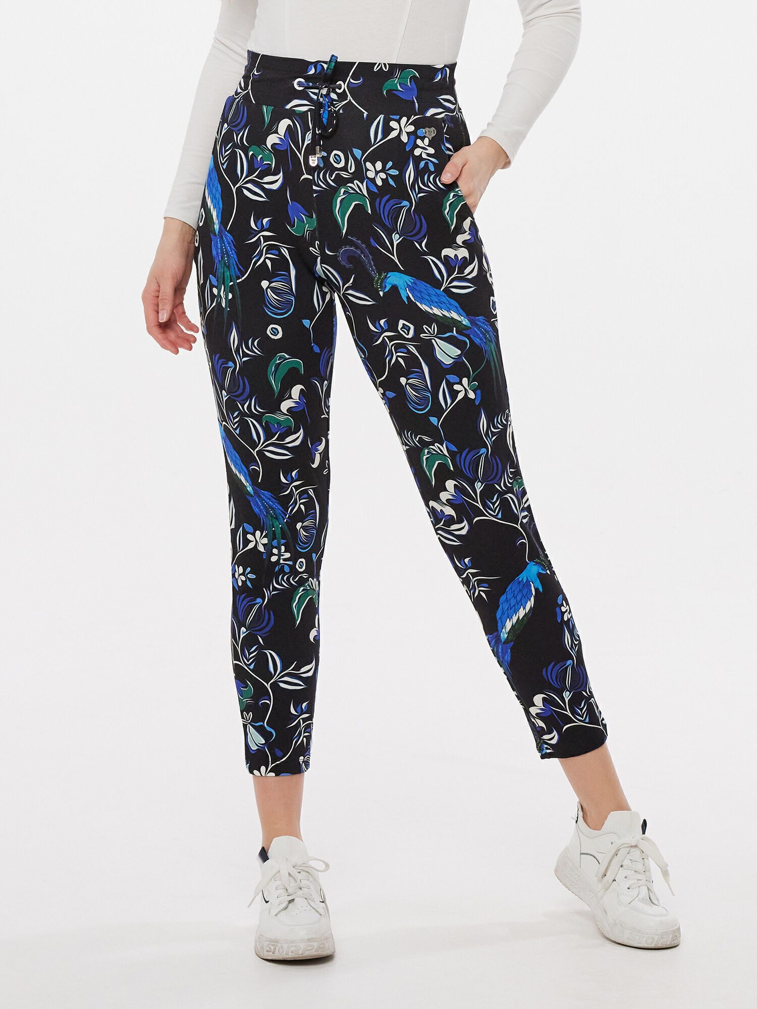 MONACO blue WEEKEND Jogger Pants Stretch-Hose figurumspielend (zwei Variant günstig online kaufen