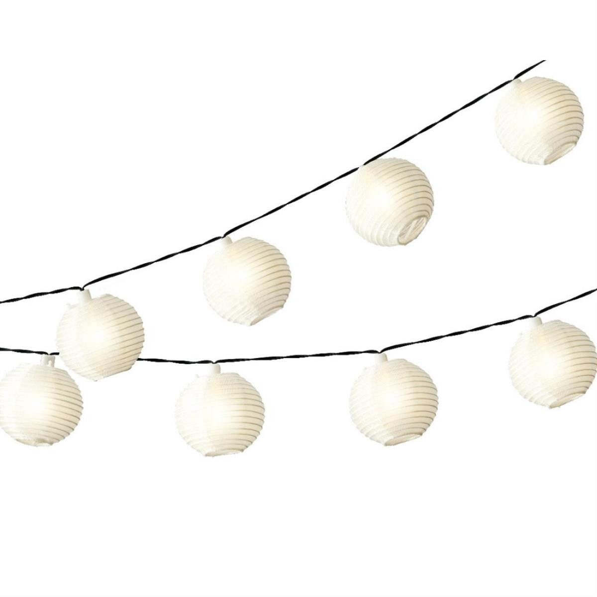 MARELIDA LED-Lichterkette LED Solar Lichterkette Lampion günstig online kaufen