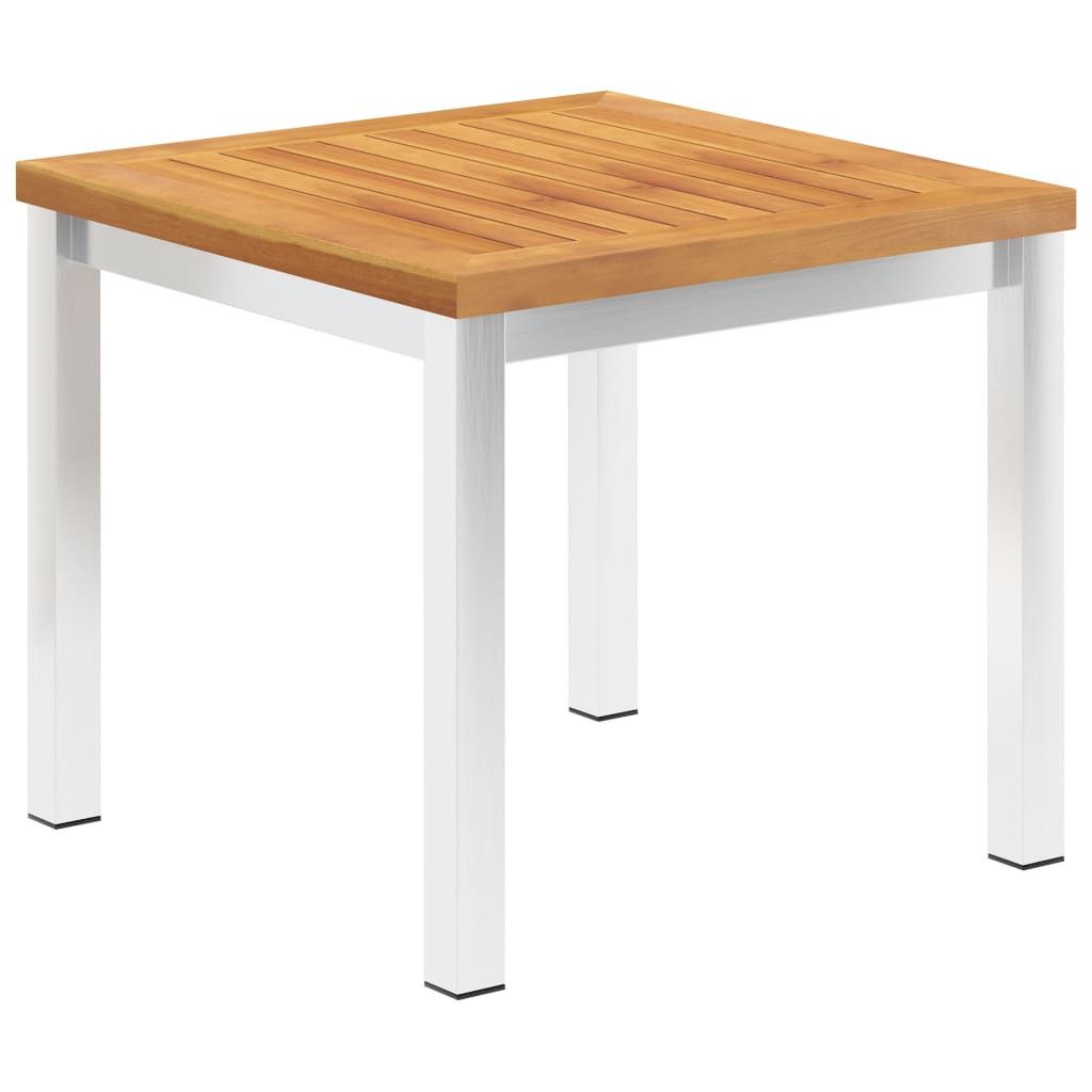 vidaXL Gartentisch Garten-Beistelltisch 45x45x38 cm Massivholz günstig online kaufen