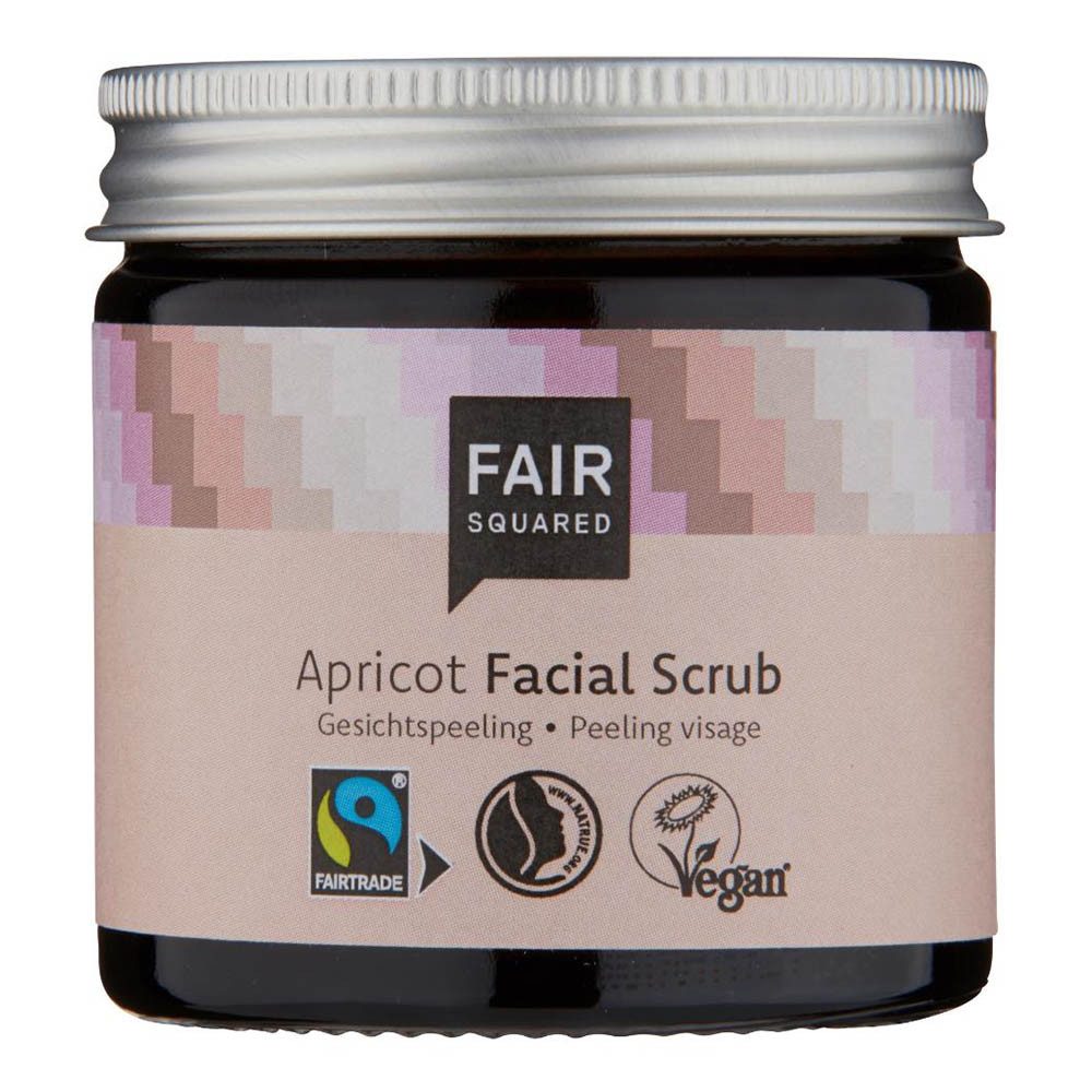 Fair Squared Gesichtspeeling Apricot - Facial Scrub 50ml
