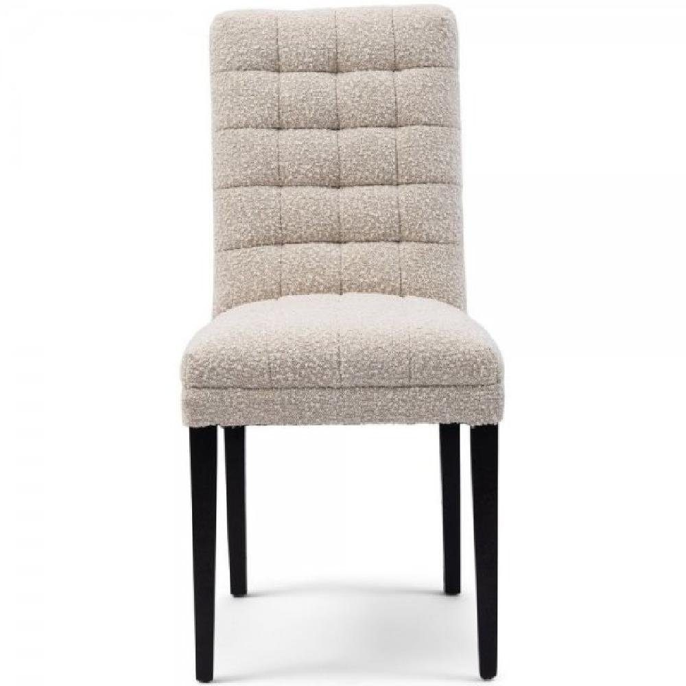 Rivièra Maison Stuhl Esszimmerstuhl Clement Bouclé White Sand (96cm)