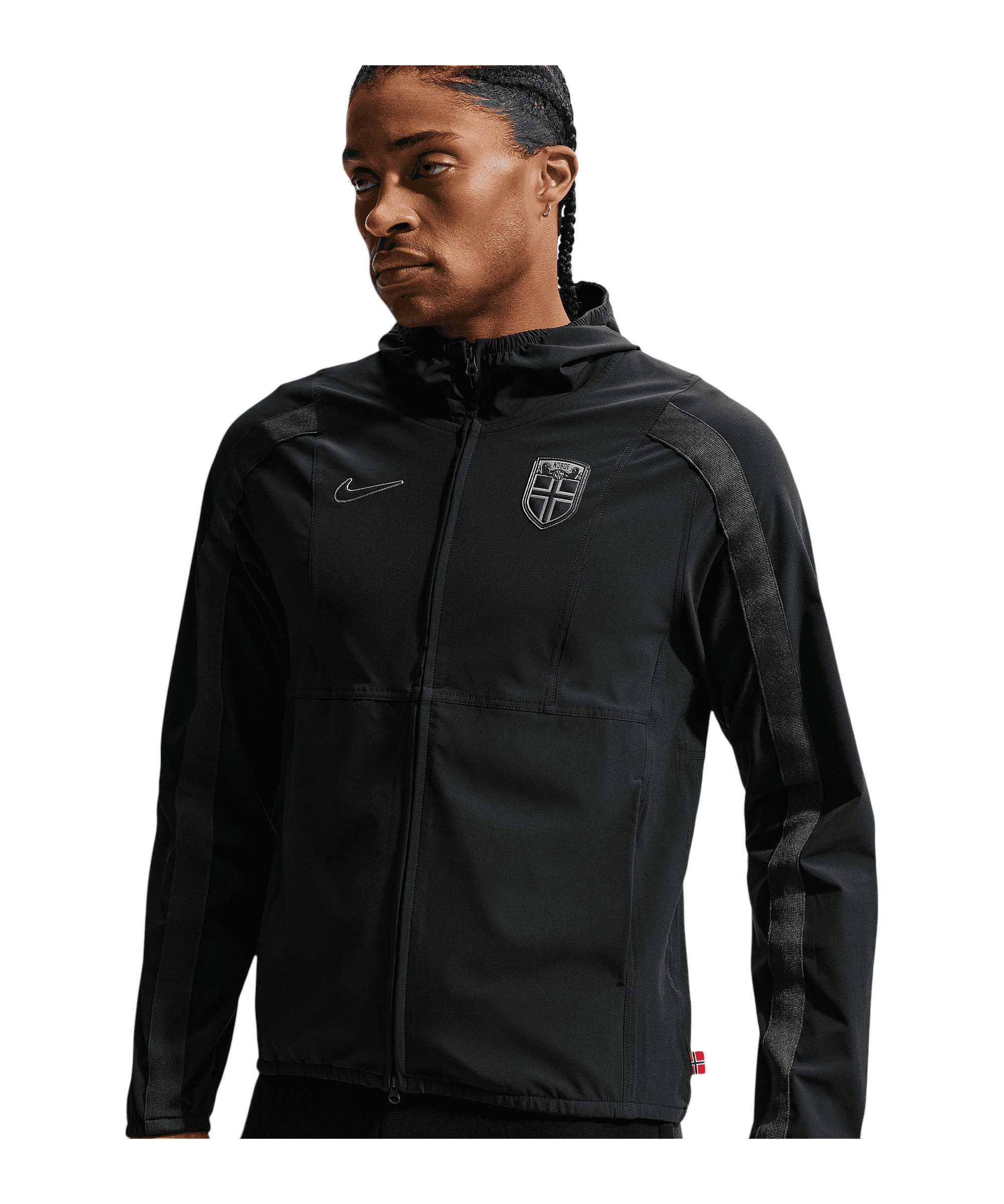 Nike Sweatjacke Nike Performance NFF Norwegen Trainingsjacke Polyester