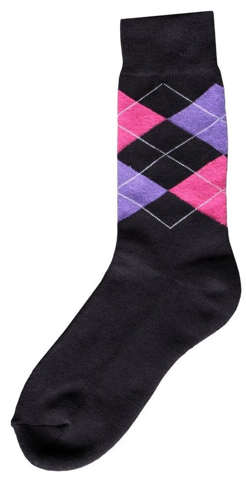 Excellent Reitsocken Excellent Reitersocke d.grau/beige/violett