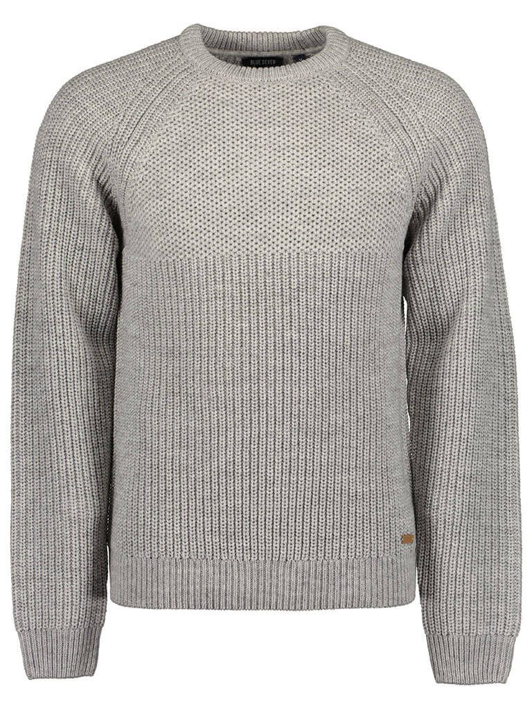 Blue Seven Rundhalspullover Herren Pullover Strickpullover günstig online kaufen
