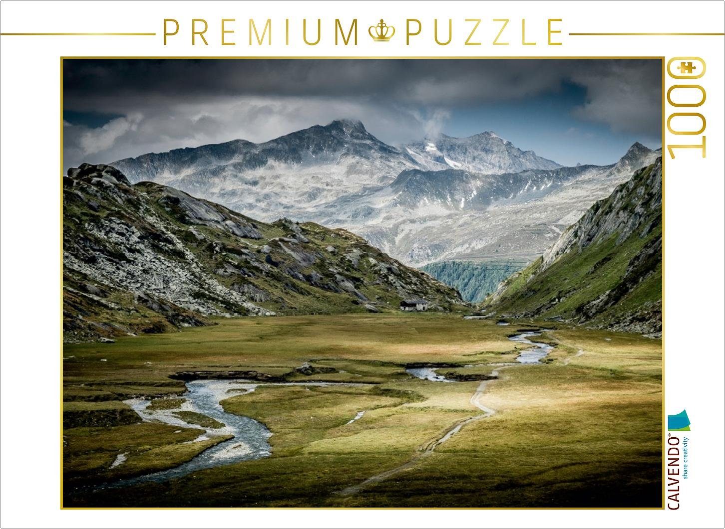 Puzzle CALVENDO Puzzle Röttal 1000 Teile Lege-Größe 64 x 48 cm Foto-Puzzle Bild von Hans Deutschmann
