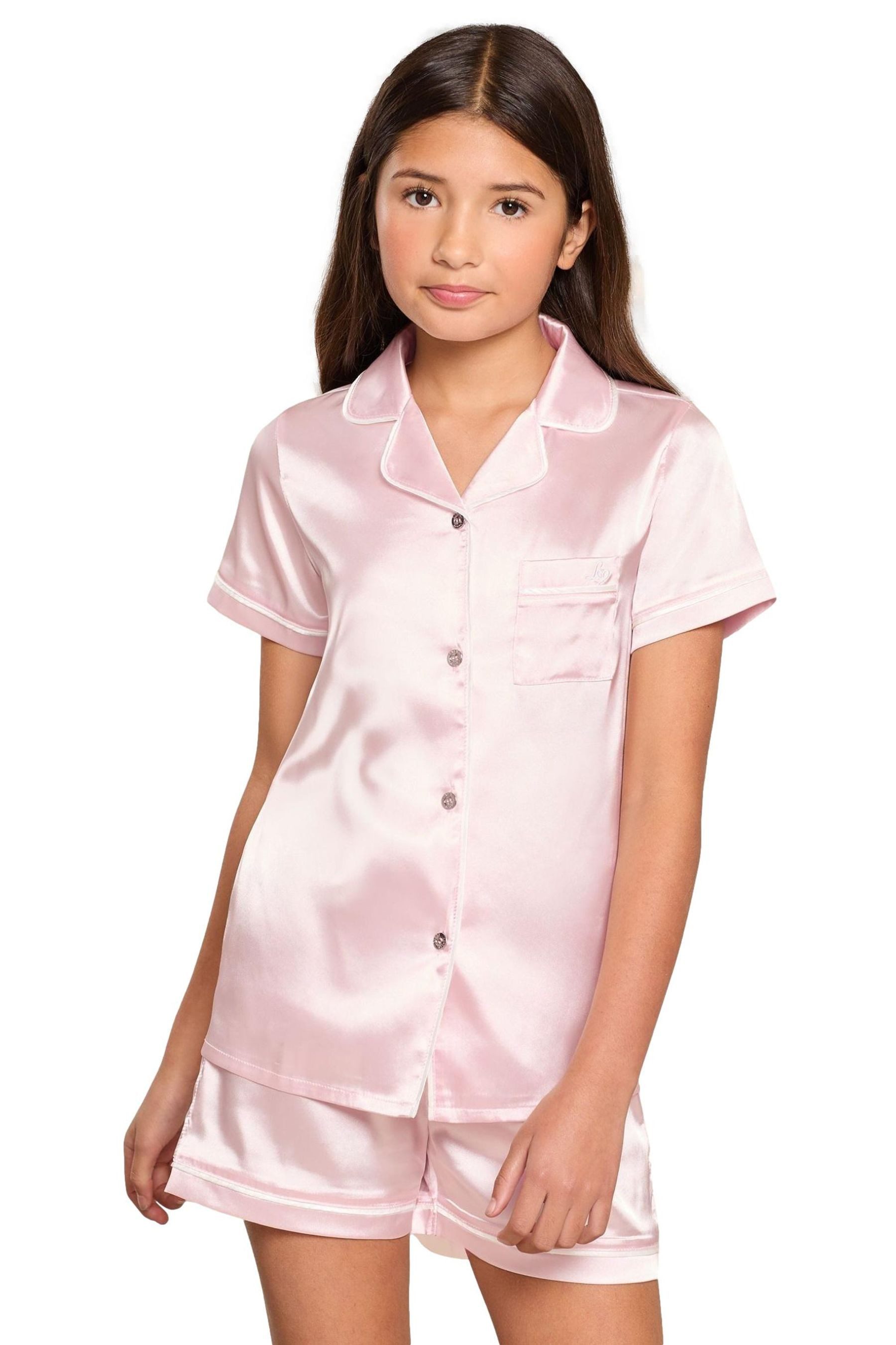 Pyjama Lipsy Satin-Schlafanzug