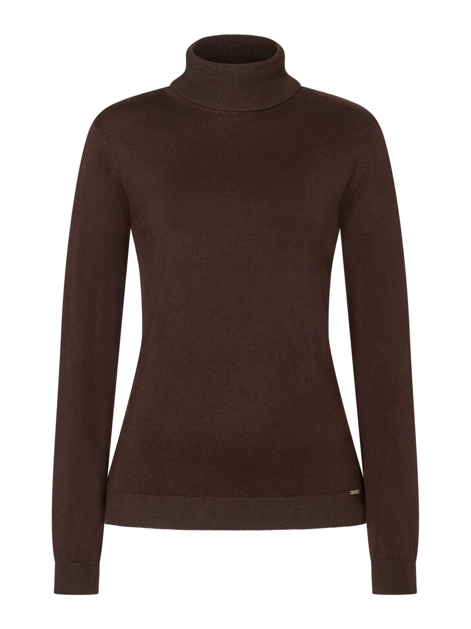 MORE&MORE Rundhalspullover figurbetonter Rollkragenpullover günstig online kaufen