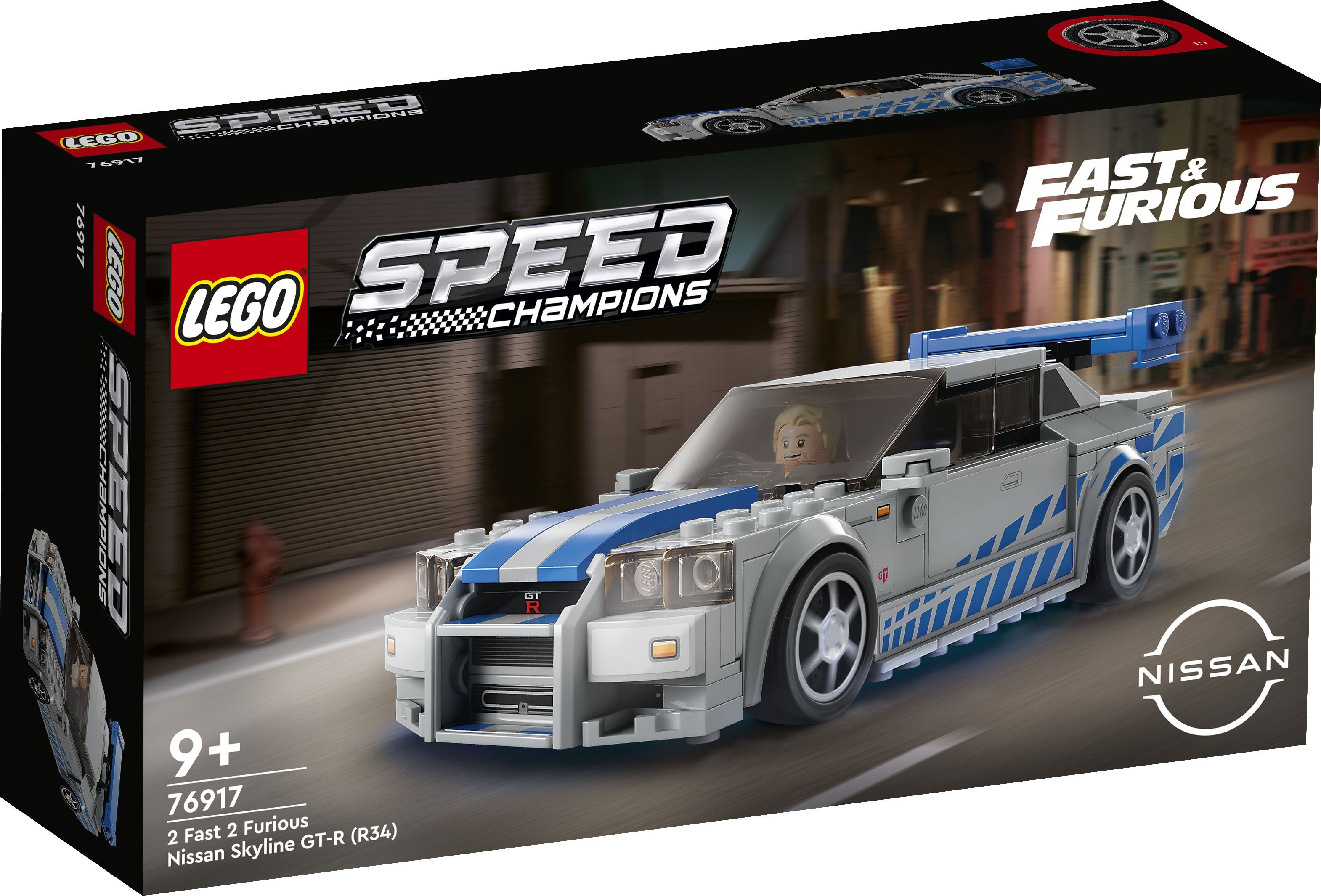 LEGO® LEGO® Speed 76917 Champions 2 Fast 2 Furious – Nissan Skyline GT-R Spielbausteine