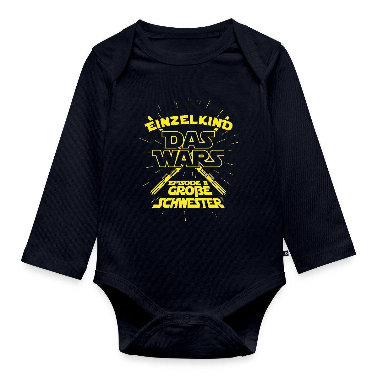 Langarmbody Einzelkind Das Wars Episode 2 Große Schwester Tages Baby Body Langarm