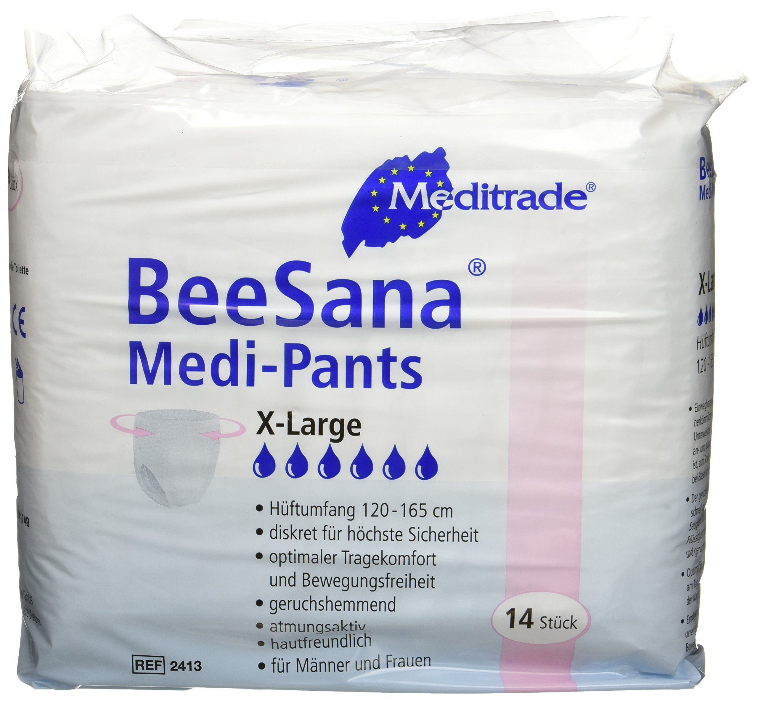 MediTrade Inkontinenzslip Medi-Pants, Inkontinenzslip, X-Large, Packung günstig online kaufen