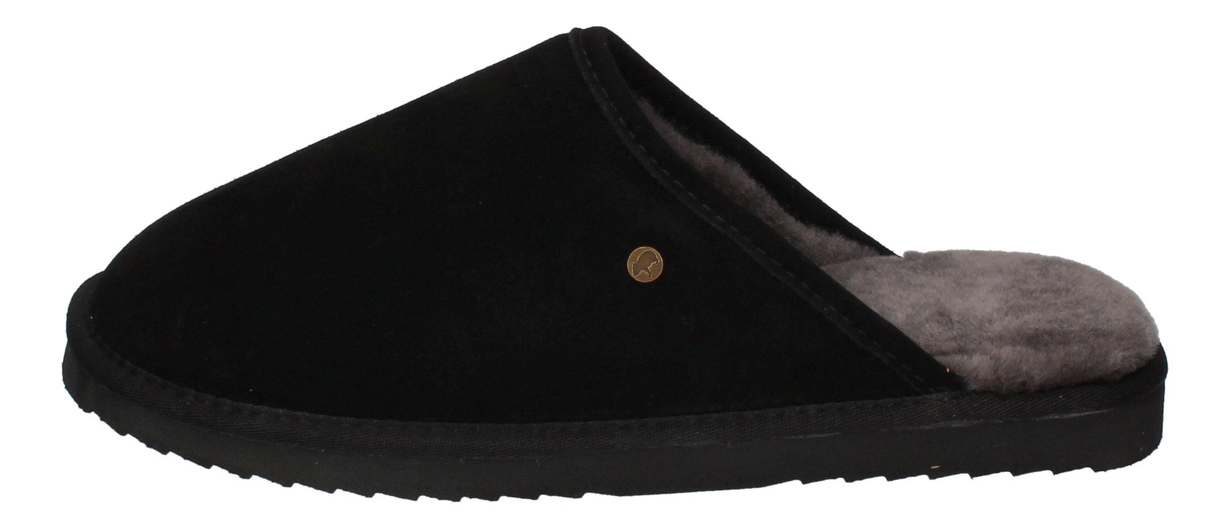 WARMBAT Classic Suede CLC5210-99 Hausschuh Black