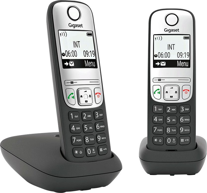 Gigaset A690 Duo Schnurloses DECT-Telefon (Mobilteile: 2)