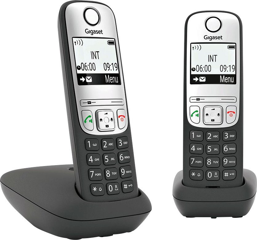 Gigaset »A690 Duo« Schnurloses DECT-Telefon (Mobilteile: 2) online kaufen |  OTTO