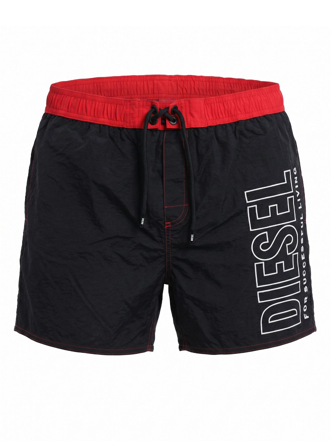 Diesel Badeshorts Badehose mit Kordelzug und Logo - BMBX-WAVE 2.017