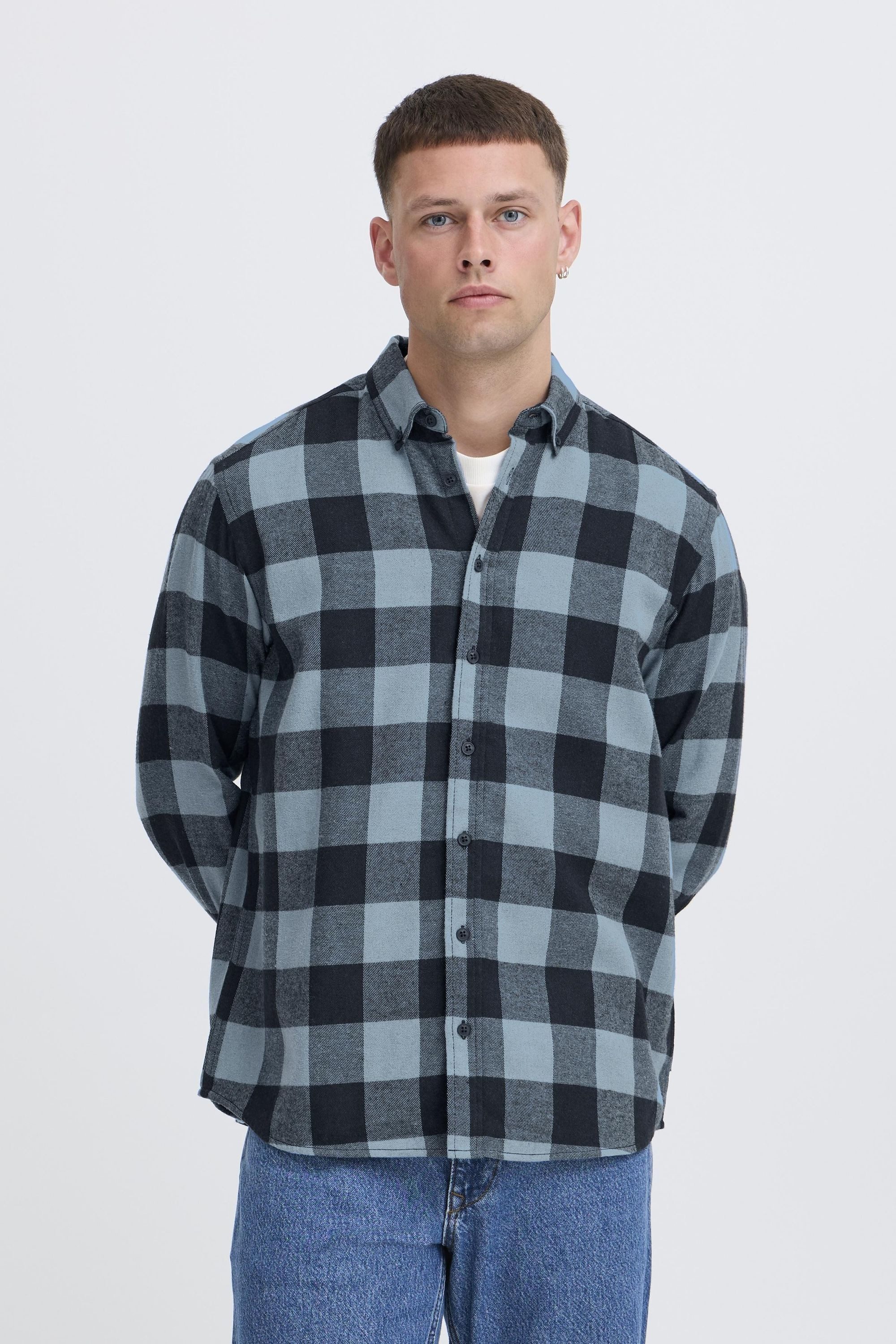 Blend Flanellhemd BHBUSTER Lässiges kariertes Langarmhemd günstig online kaufen