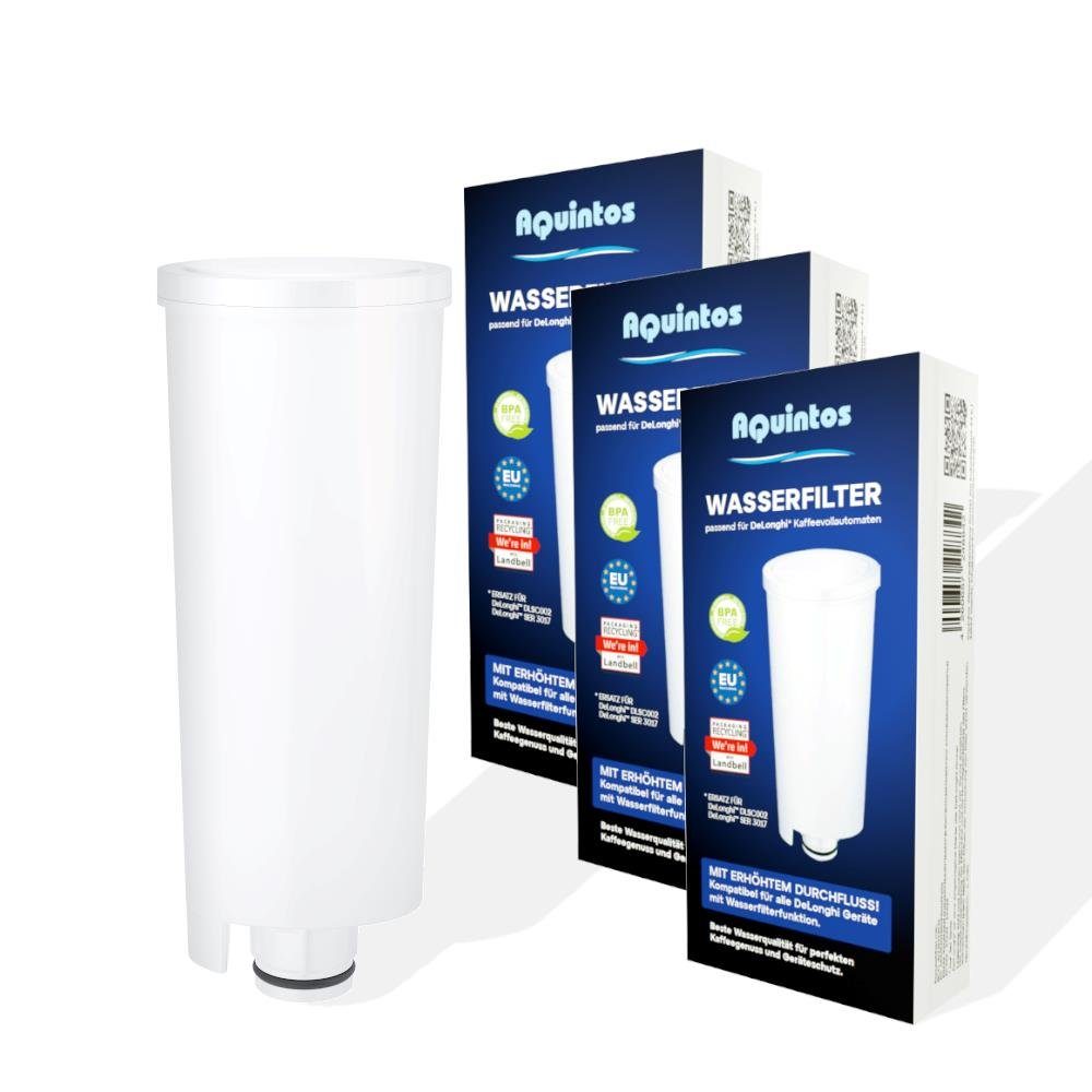 Aquintos Wasseraufbereitung Wasserfilter Wasserfilter passend für DeLonghi, Zubehör für Aquintos kompatibel mit DeLonghi, BCO, ECAM, ESAM, ETAM