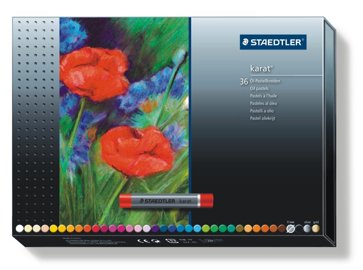 Maltuch Softpastellkreide Karat 36-er Etui