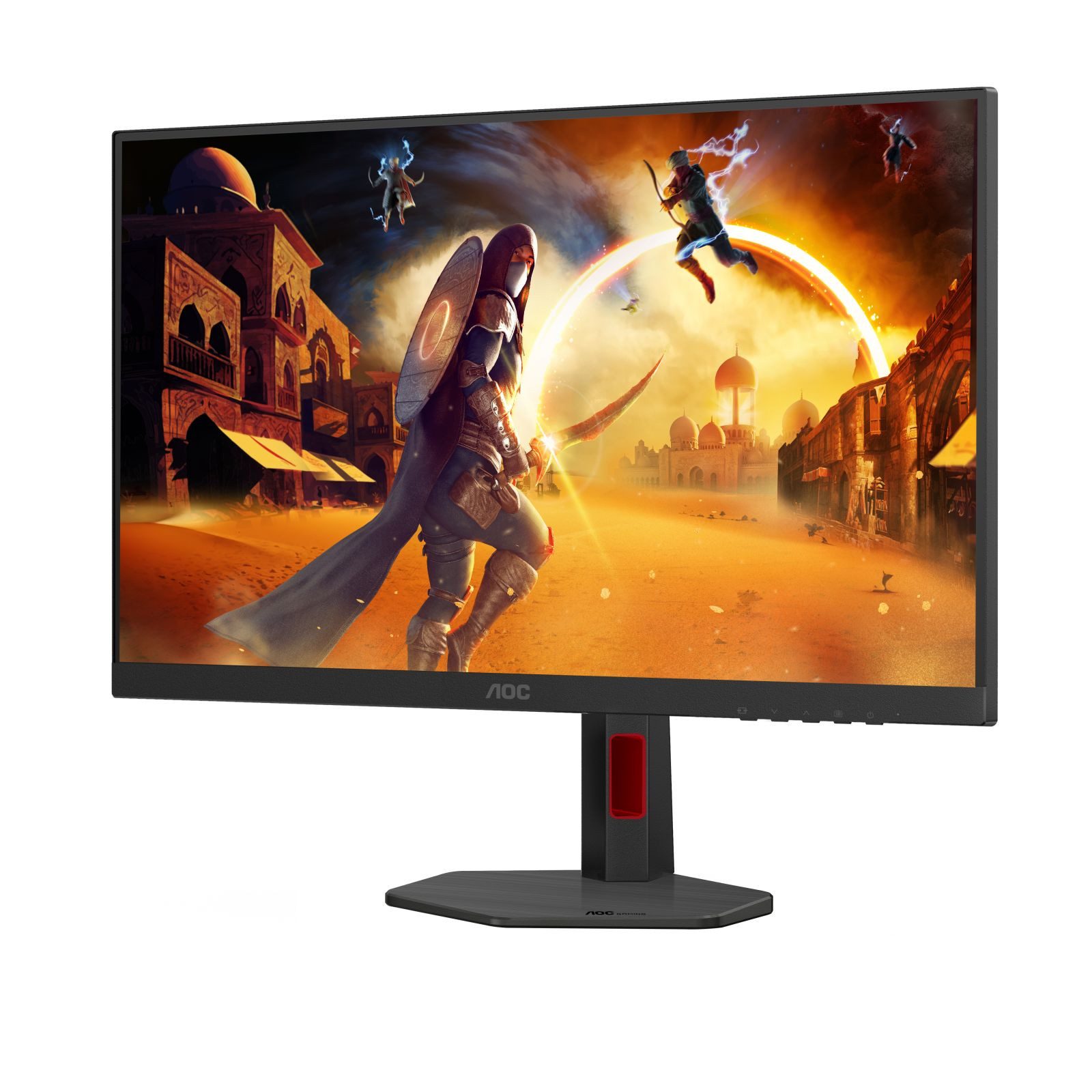 AOC Gaming Q27G4ZR - 27 Zoll Quad HD, 240 Hz, 1 ms, G-Sync comp., HDR400 (TFT-Monitor (2560 x 1440 px, Quad HD, 1 ms Reaktionszeit, 260 Hz, Fast IPS, Lautsprecher, HDCP, HDR, Kopfhörerbuchse, Pivot, Höhenverstellbar)