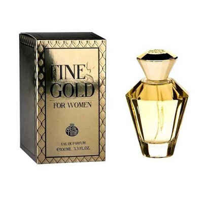 RT Eau de Parfum FINE GOLD FOR WOMEN 999.9 - Parfüm für Damen - aromatisch & blumig, - 100ml - Duftzwilling / Dupe Sale