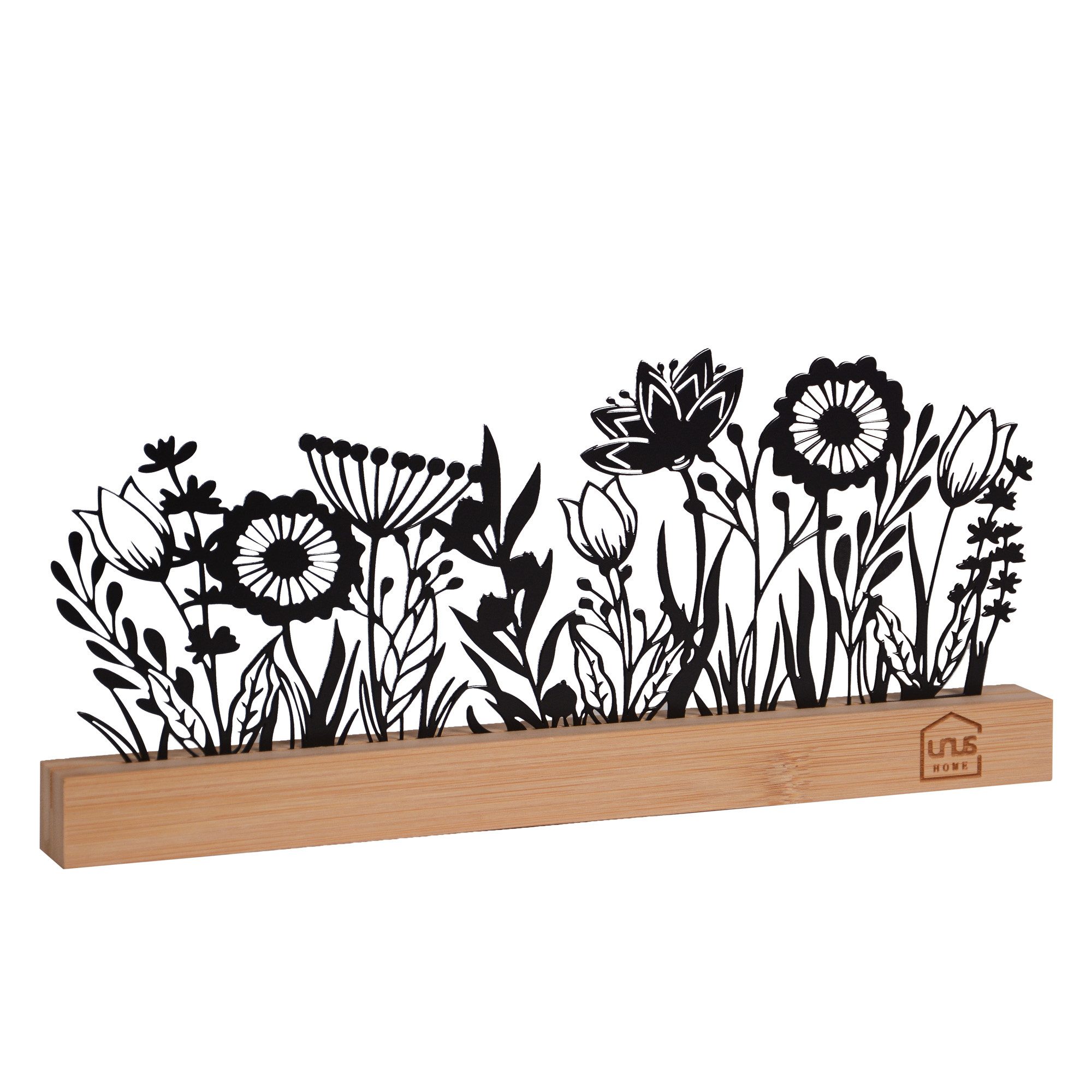 UNUS HOME Dekofigur Aufsteller Blumenwiese, Frühlingsaufsteller, Blumendekoration, Blumenmuster – Bild 3 von 4
