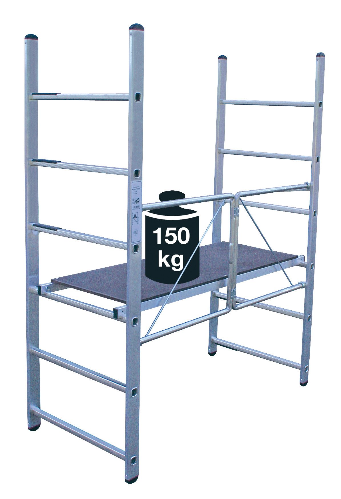KRAUSE CORDA folding scaffold, easy to transport