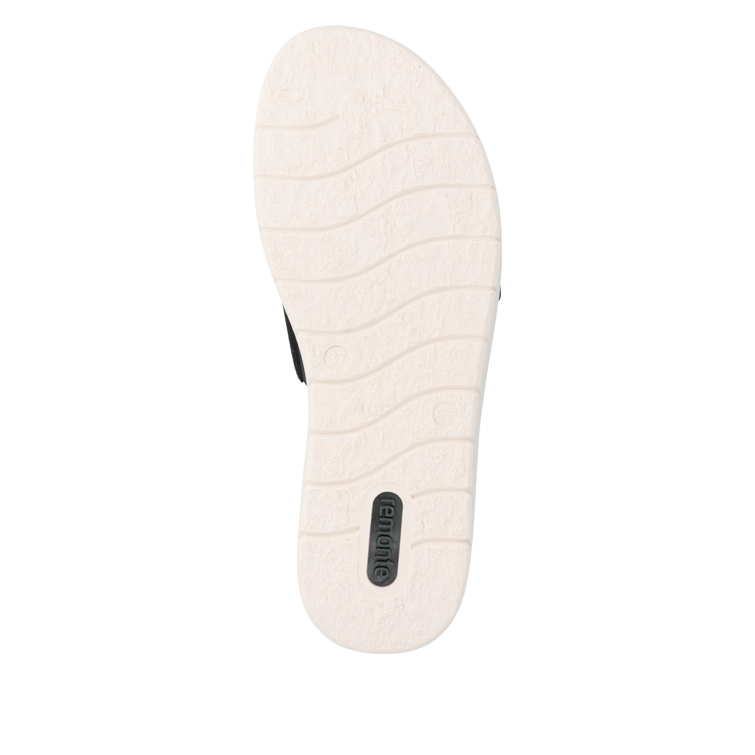 Remonte Pantolette Sommerschuh, Hausschuh mit praktischem Klettverschluss