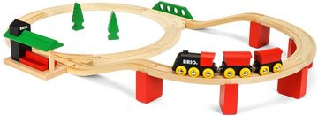 BRIO® Spielzeug-Eisenbahn Classic Deluxe-Set, (Set), FSC®- schützt Wald - weltweit