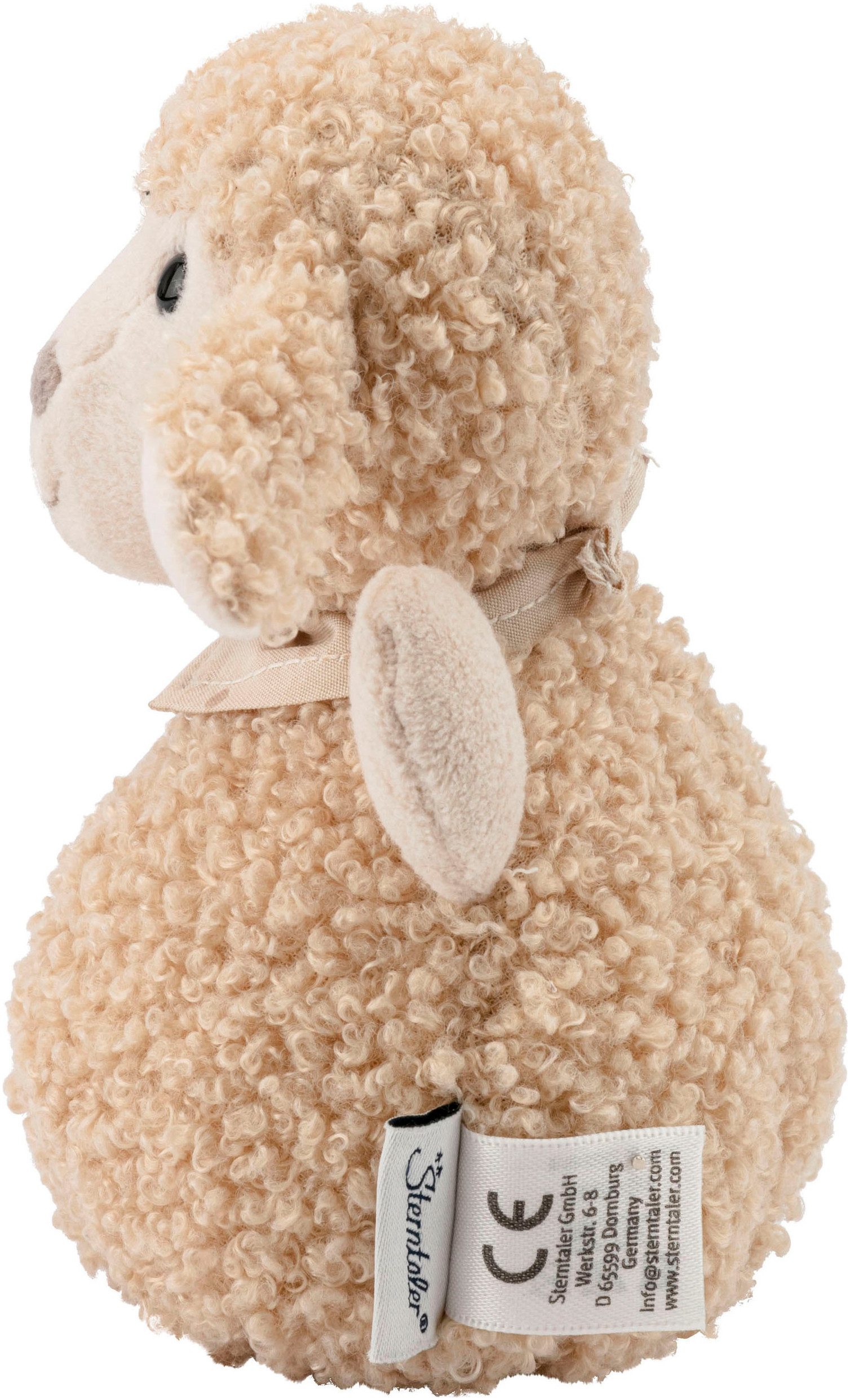 Sterntaler® Greifspielzeug Knuddelsäckchen Schaf Flocke, mit Rasselball günstig online kaufen