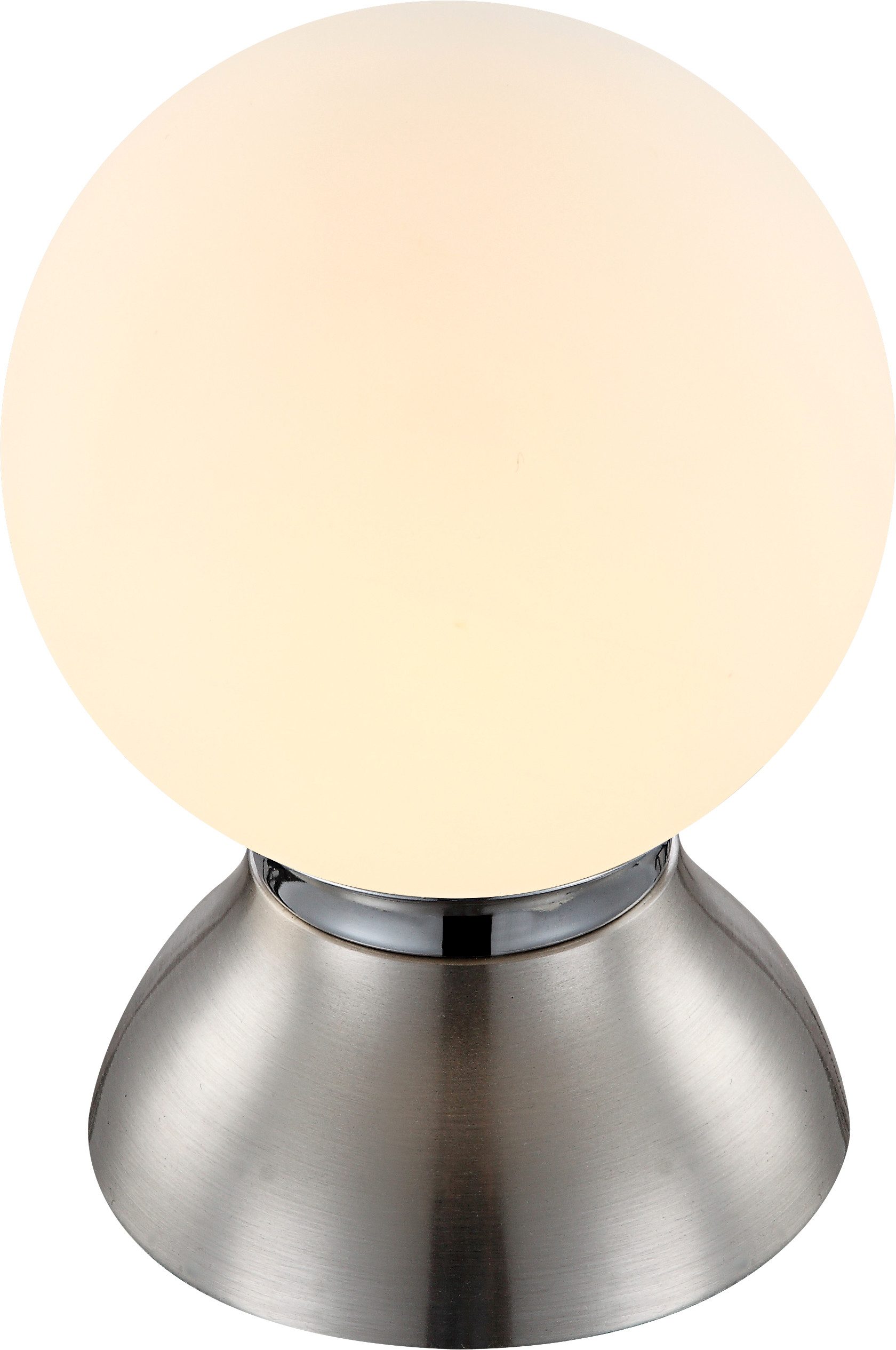 GLOBO LIGHTING Tischleuchte KITTY, LED fest integriert, Warmweiß, Tischlampe Nachttischlampe Deko-Tischleuchte Schlafzimmer