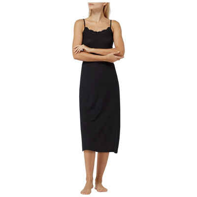 TEXEMP Unterkleid Damen Unterkleid Unterrock Mini Nachtkleid Spaghettiträger Unterwäsche (1-tlg) Bambus Viskose - Seidig glatt