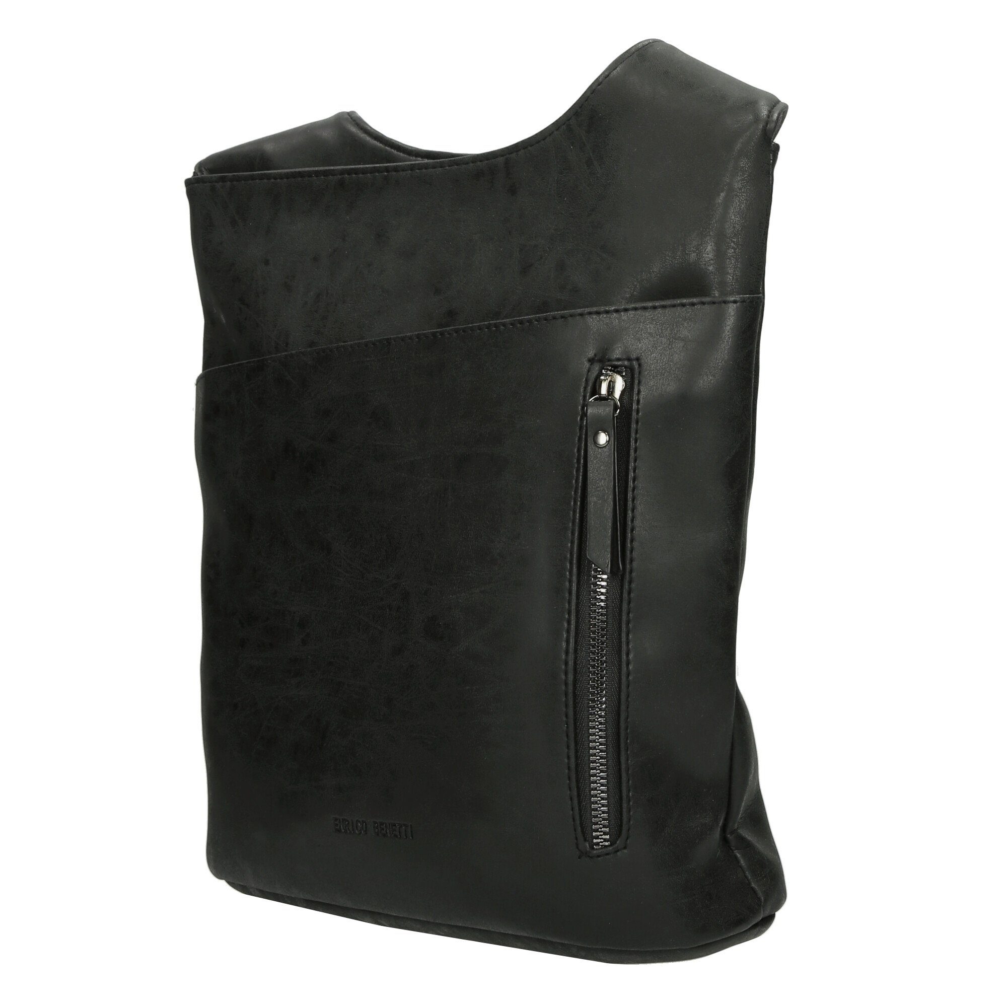 Christian Wippermann Umhängetasche Damen Tasche Umhängetasche Beuteltasche Hobo Handtasche, Crossover Leder Optik