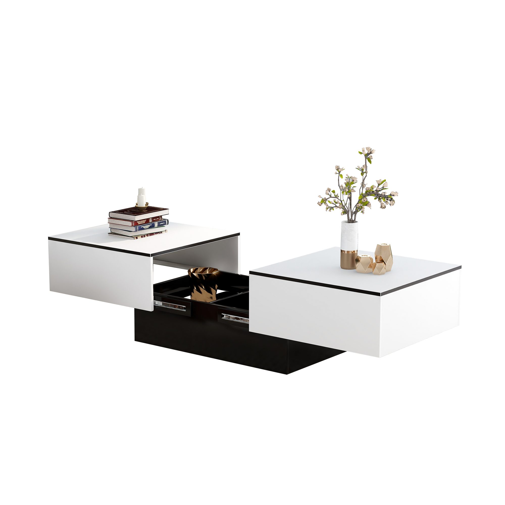 Merax Couchtisch mit Barfunktion, Wohnzimmertisch mit günstig online kaufen
