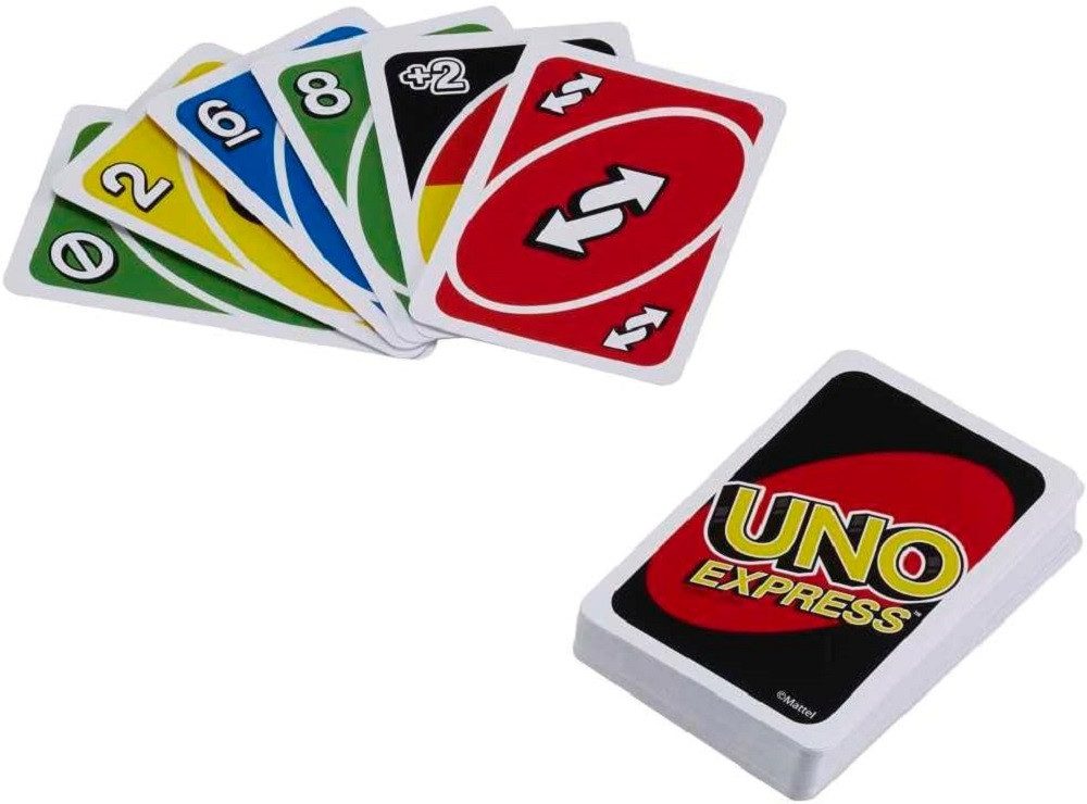 Mattel® Spiel UNO Express oder Toy Story 4, Kartenspiel, Kinderspiel, Familienspiel, Partyspiel, Partyabend Spiel - ideal als Geschenk
