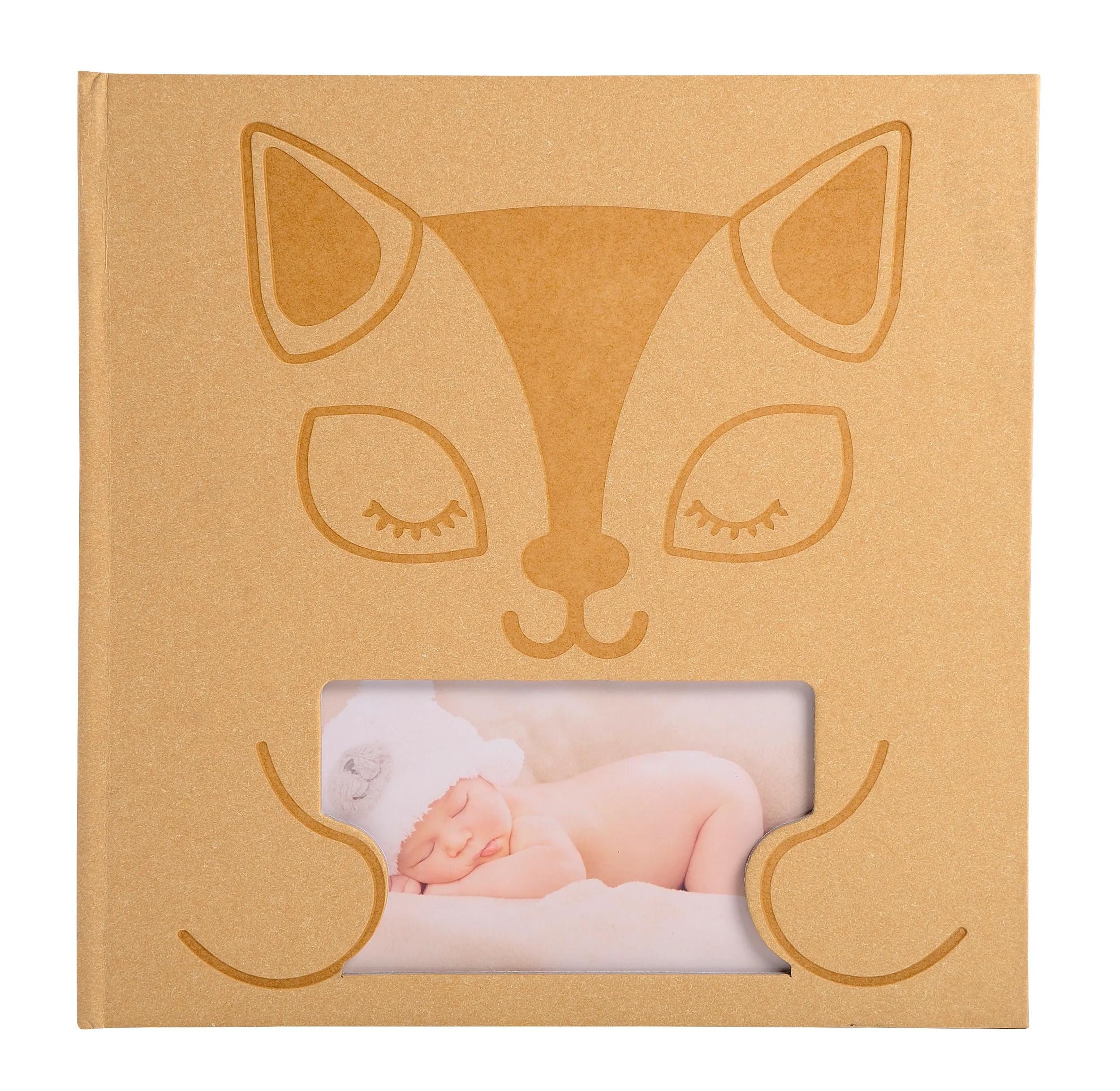 EXACOMPTA Fotoalbum 2x Fotobuch 30 Seiten weiß 25x25cm ZÉPHIRE Elfenbein - Beige - 14562E, Фотоальбомы Kinder