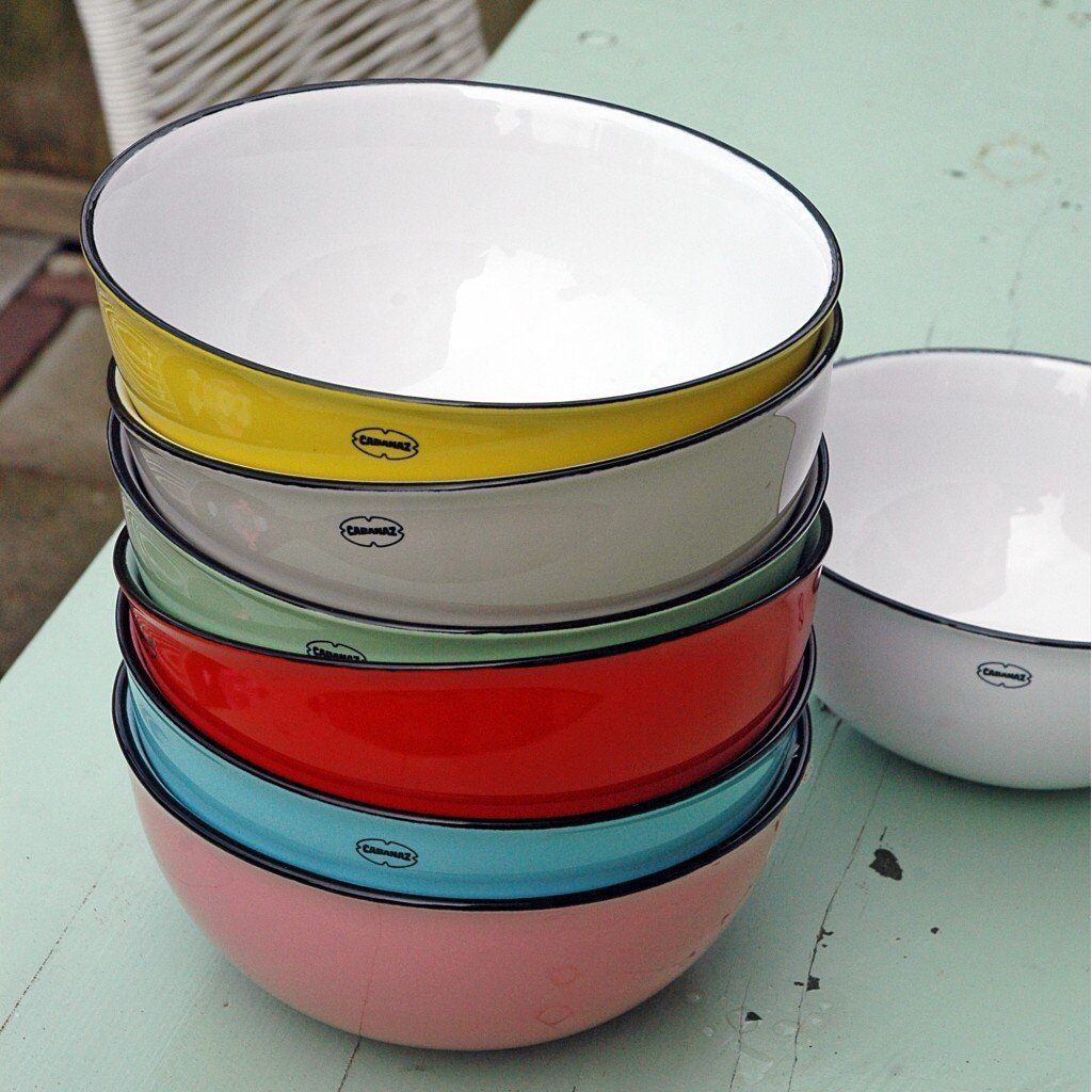 Capventure Schüssel pink Schüssel Material: 1201646, Keramik Bowl - Salad Salatschüssel Cabanaz Schale