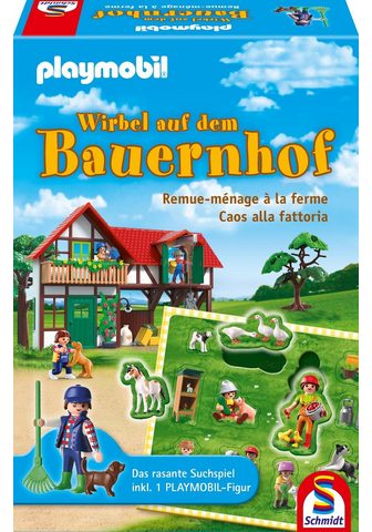 SCHMIDT SPIELE Spiel "Playmobil Wirbel на dem Ba...