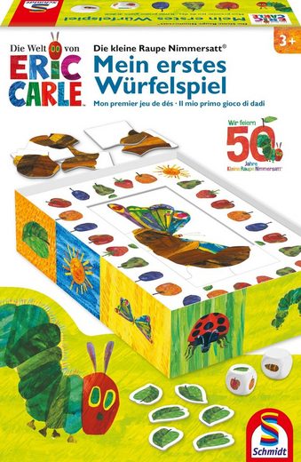 Schmidt Spiele Spiel, »Die kleine Raupe Nimmersatt, Mein erstes Würfelspiel«, Made in Germany