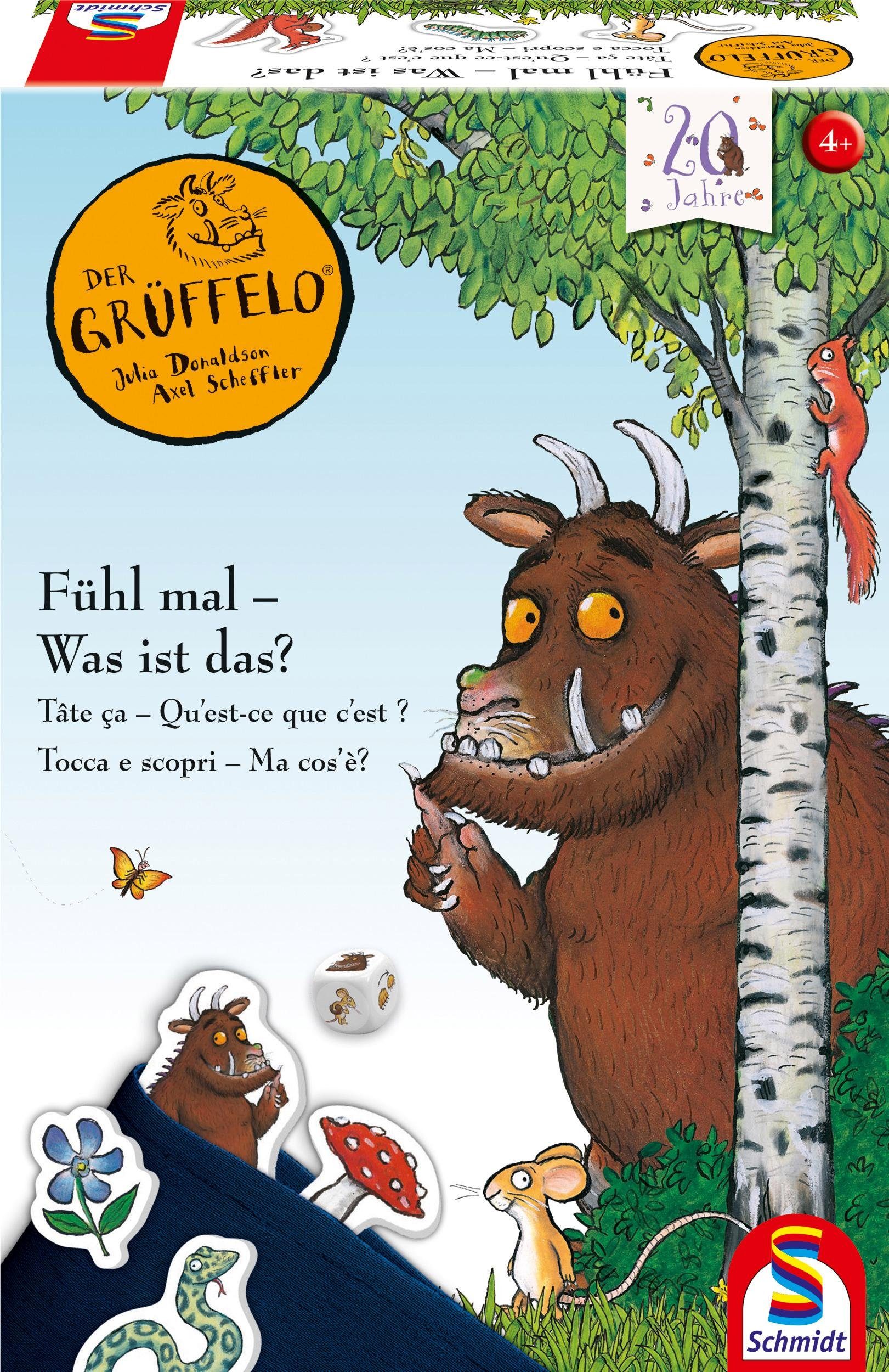 Image of Schmidt Spiele 40588 Der Grüffelo, Fühl mal - Was ist das? - Fühlspiel ab 4 Jahren