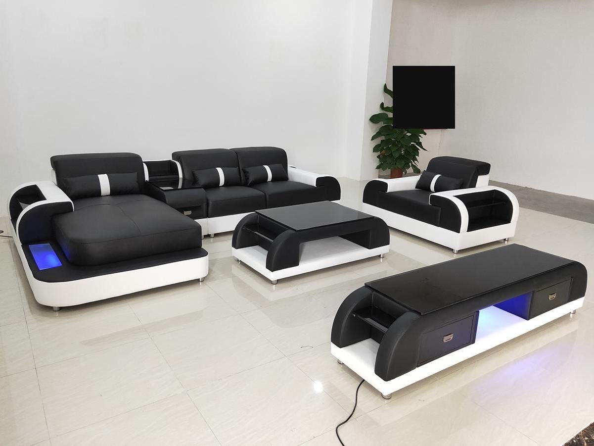 Xlmoebel Ecksofa Designer Wohnlandschaft in L-Form mit hochwertiger Polsterung, Hergestellt in Europa